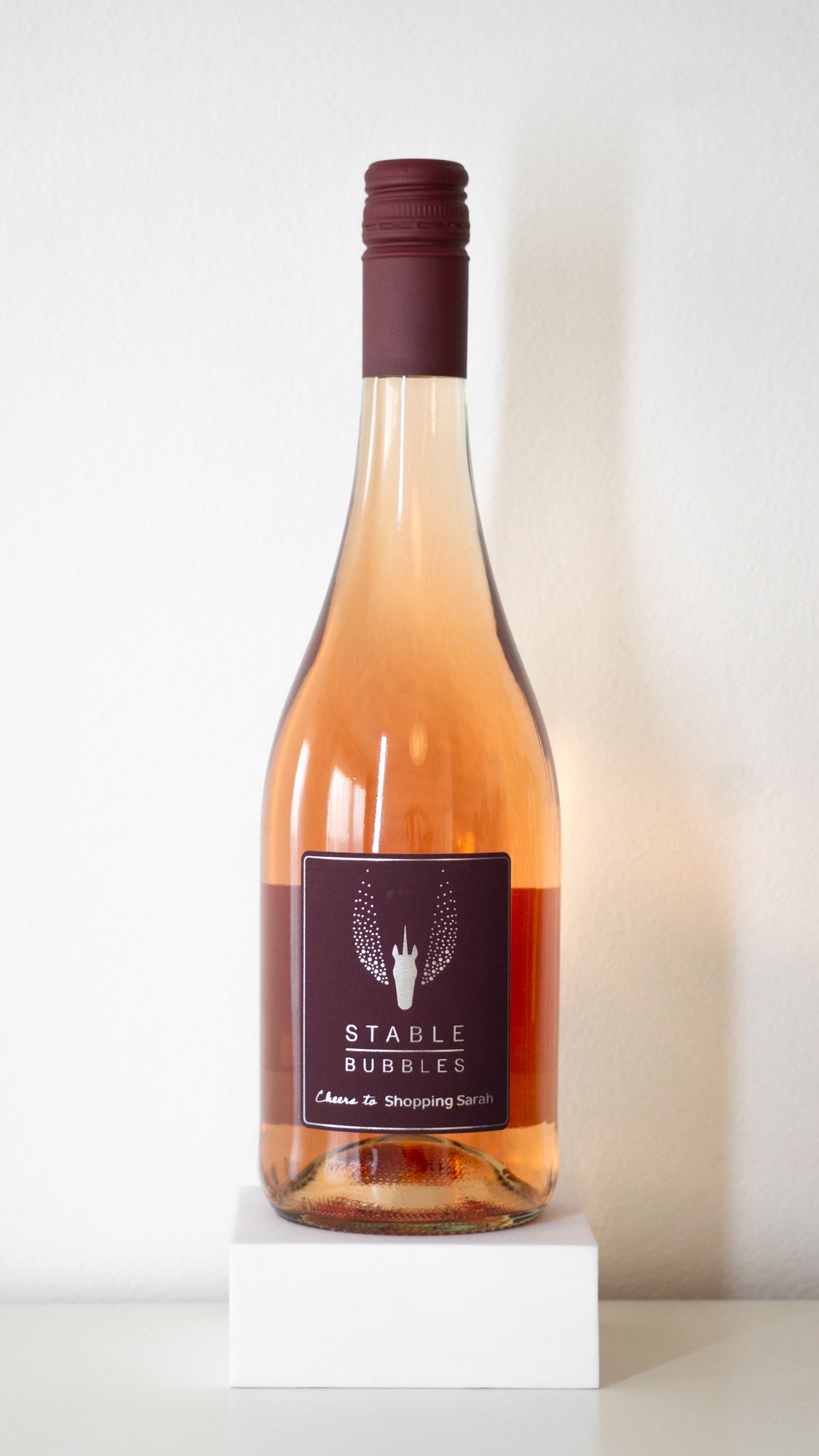 Wein mit eigenem Etikett