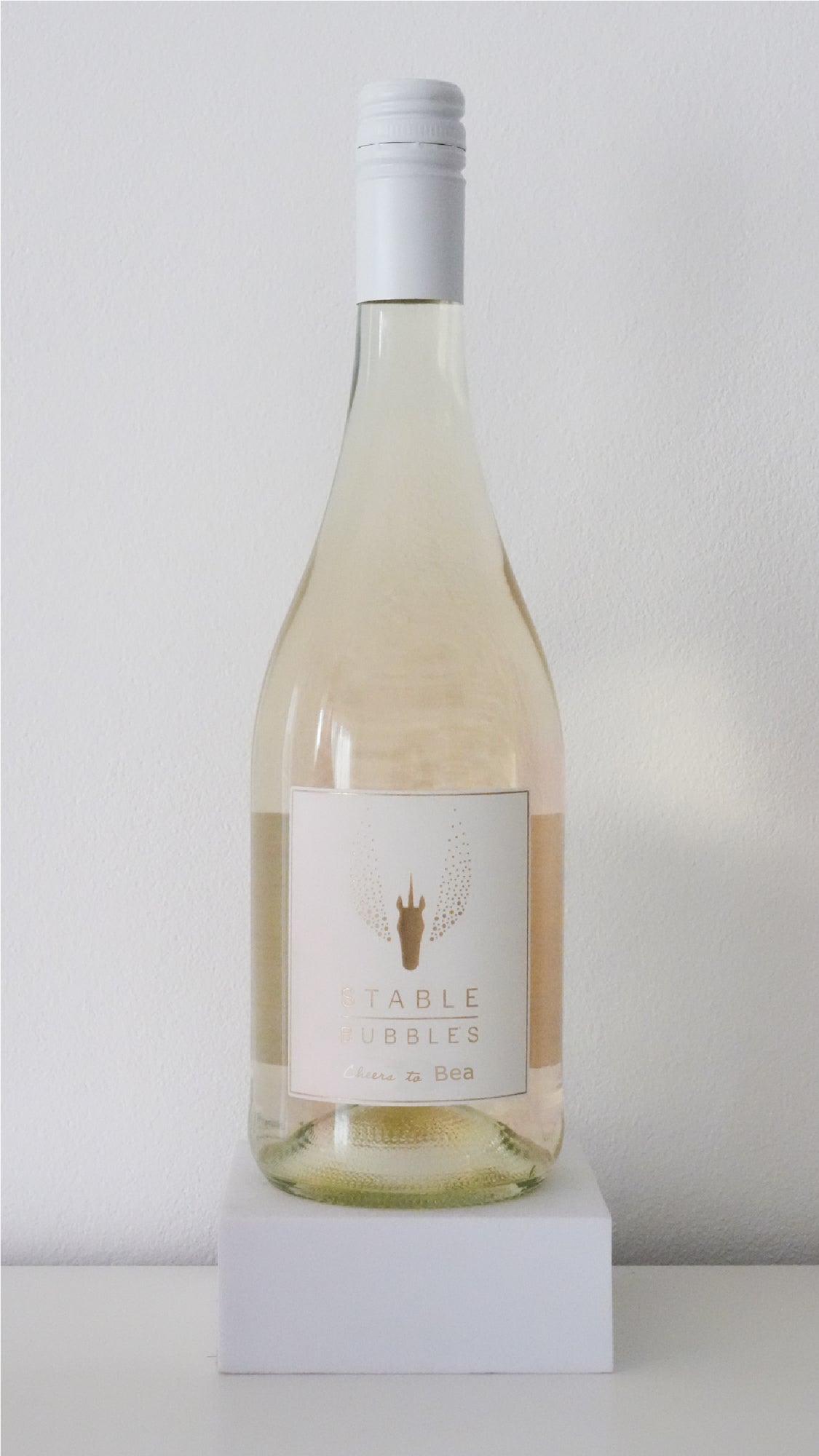 Sekt mit eigenem Etikett