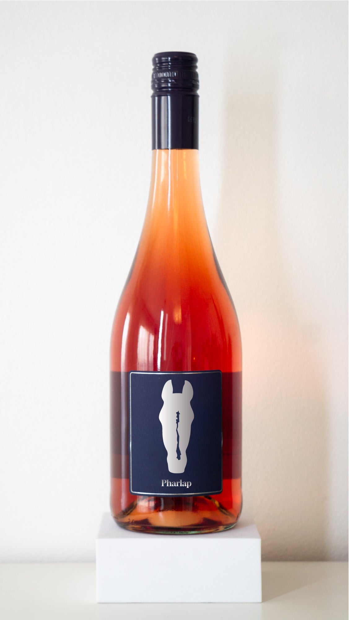 Flasche mit individuellem Pferdekopf