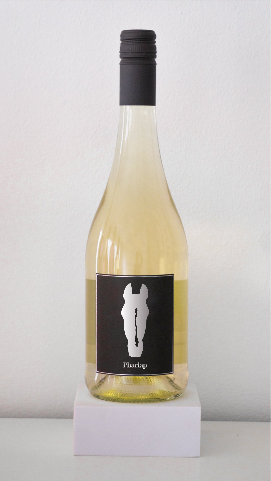 Flasche mit individuellem Pferdekopf