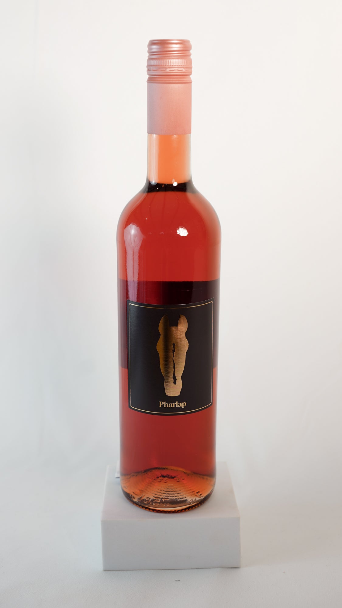 Flasche mit individuellem Pferdekopf