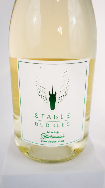 Personalisierte Weinflasche