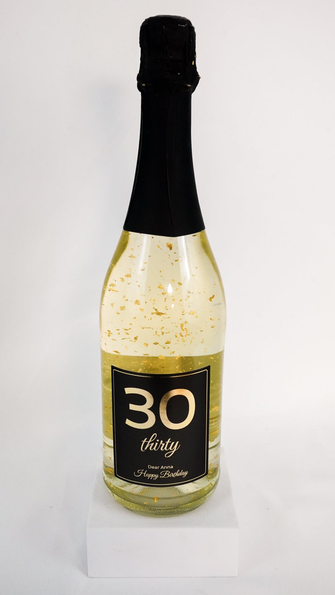 Personalisierte Geburtstagsflasche