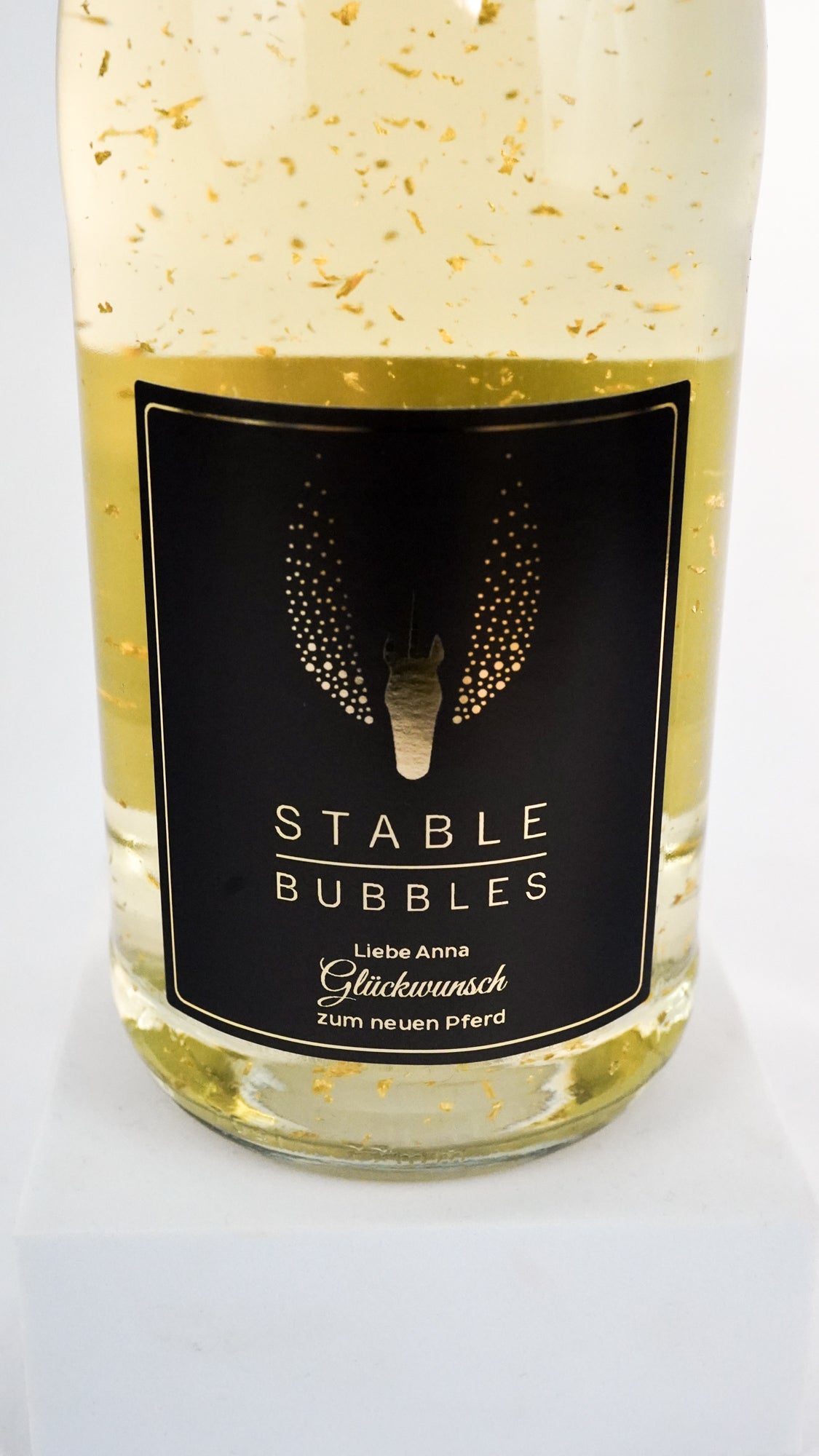 Personalisierte Weinflasche