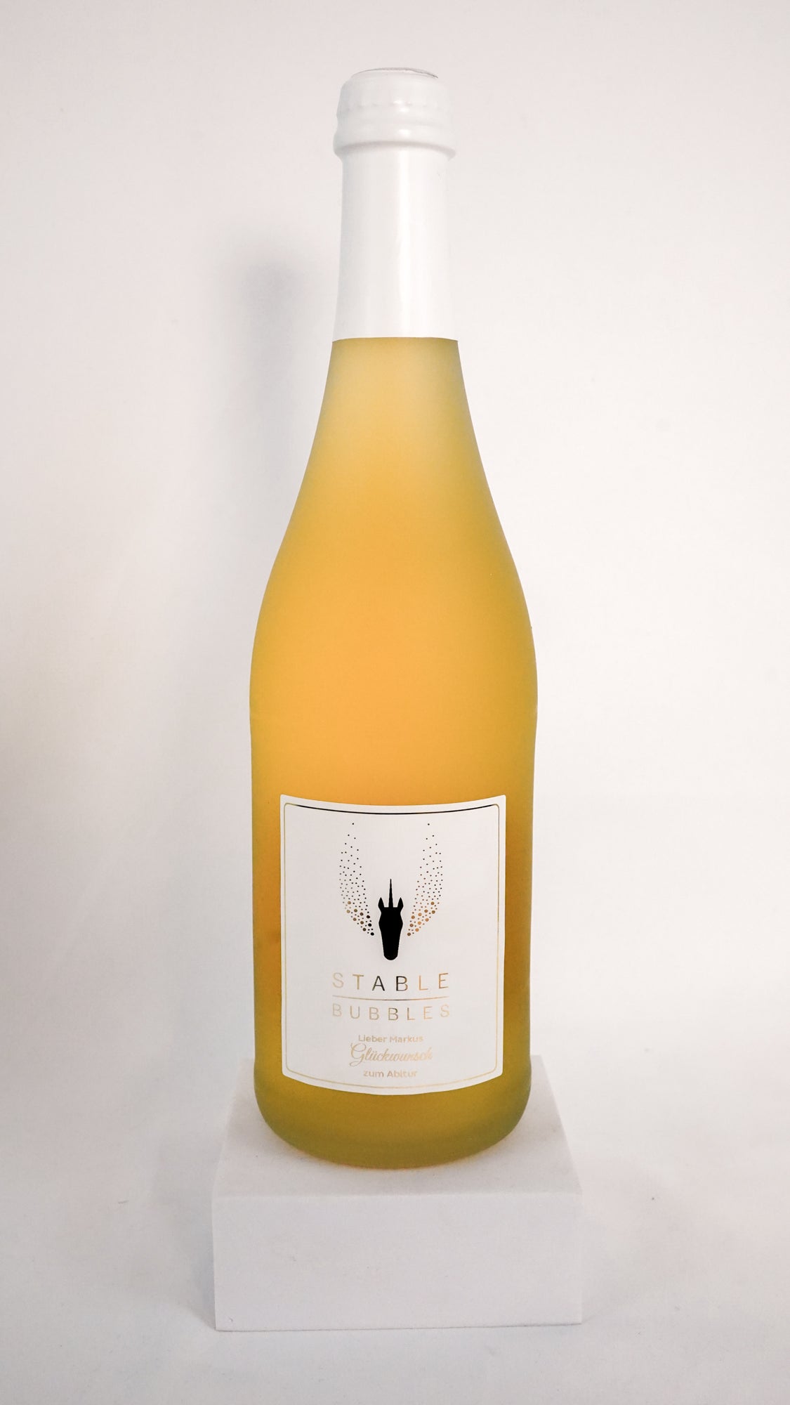 Personalisierte Weinflasche