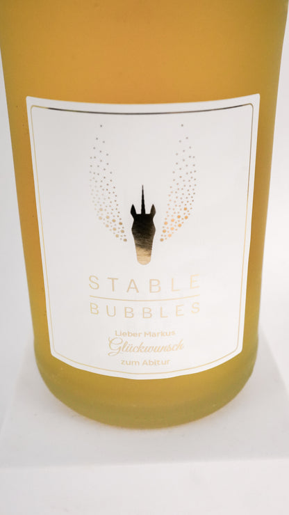 Personalisierte Weinflasche