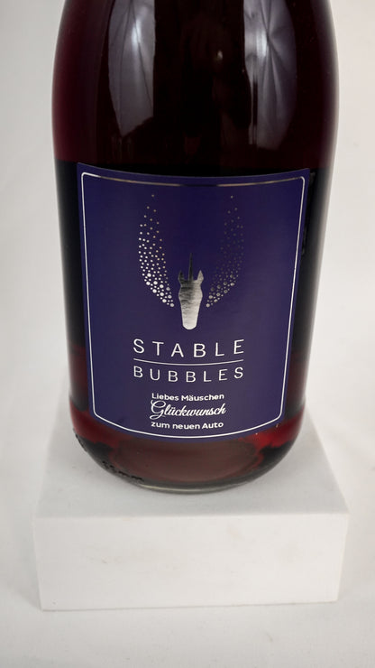 Personalisierte Weinflasche