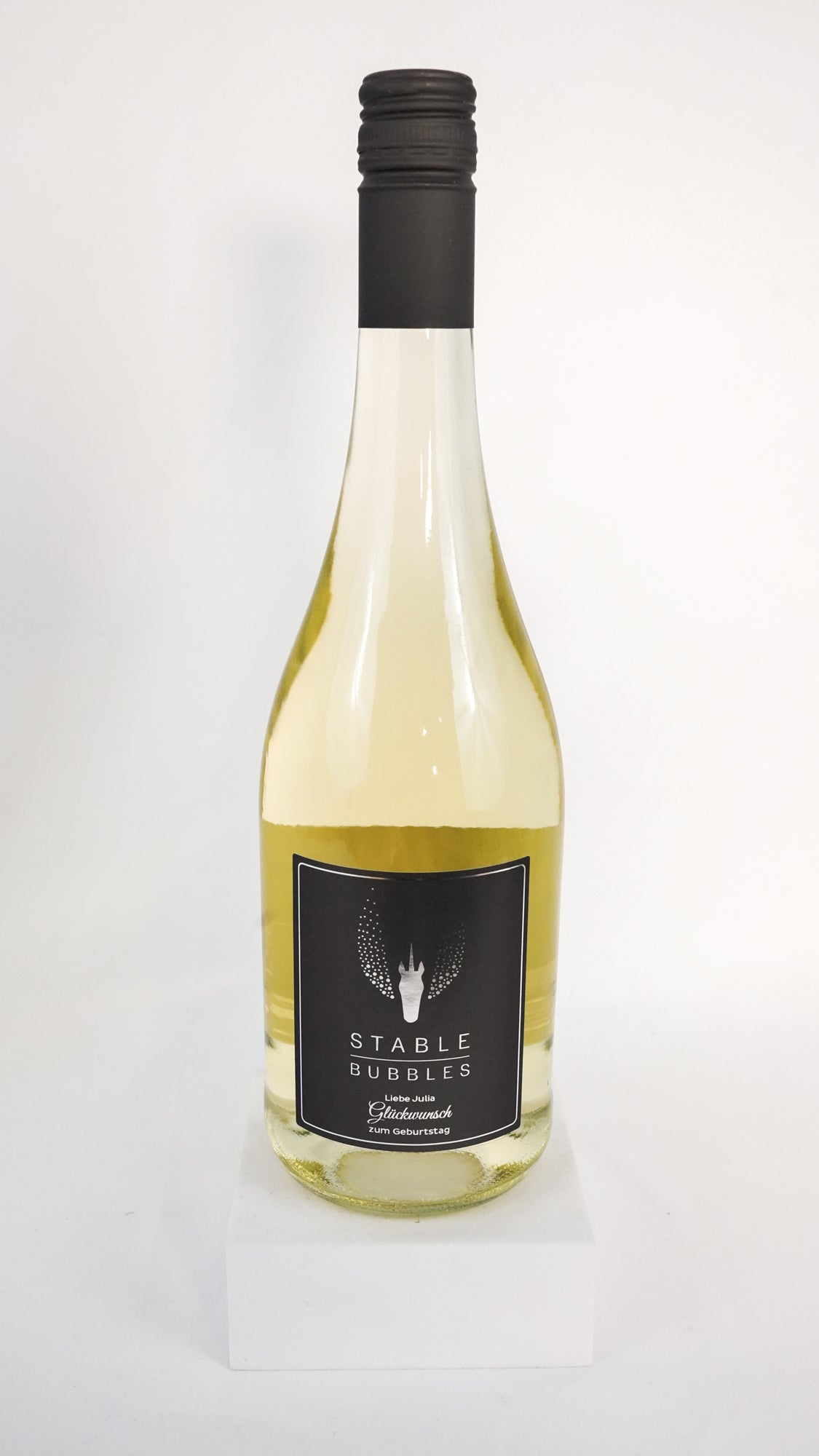 Personalisierte Weinflasche