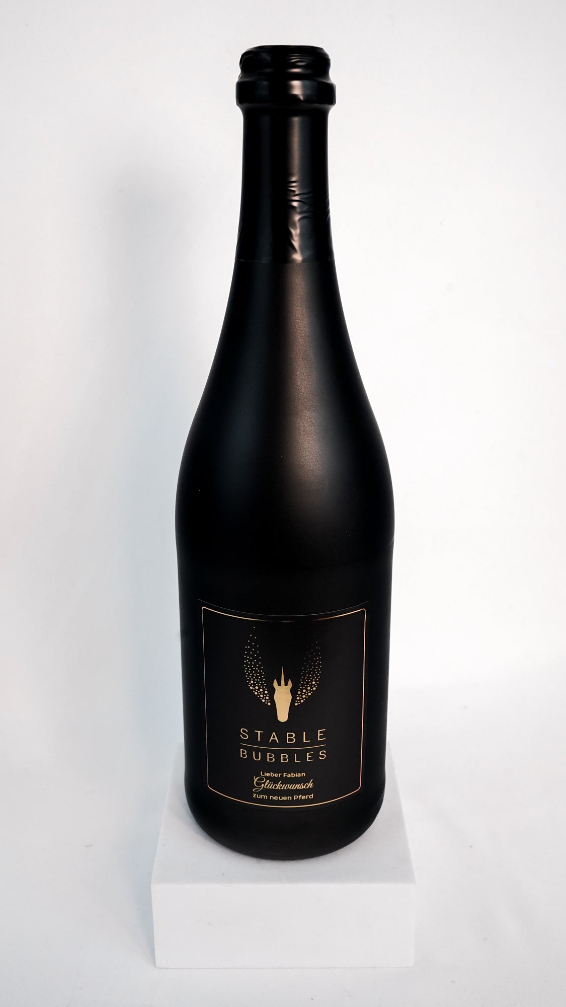 Personalisierte Weinflasche