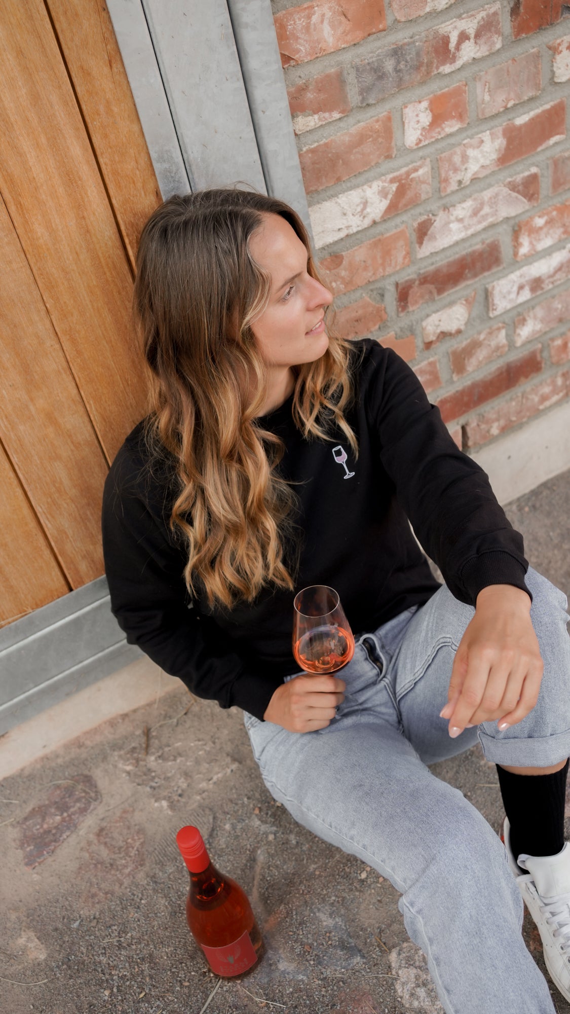 Sweater Weinglas - niivaba x Stable Bubbles