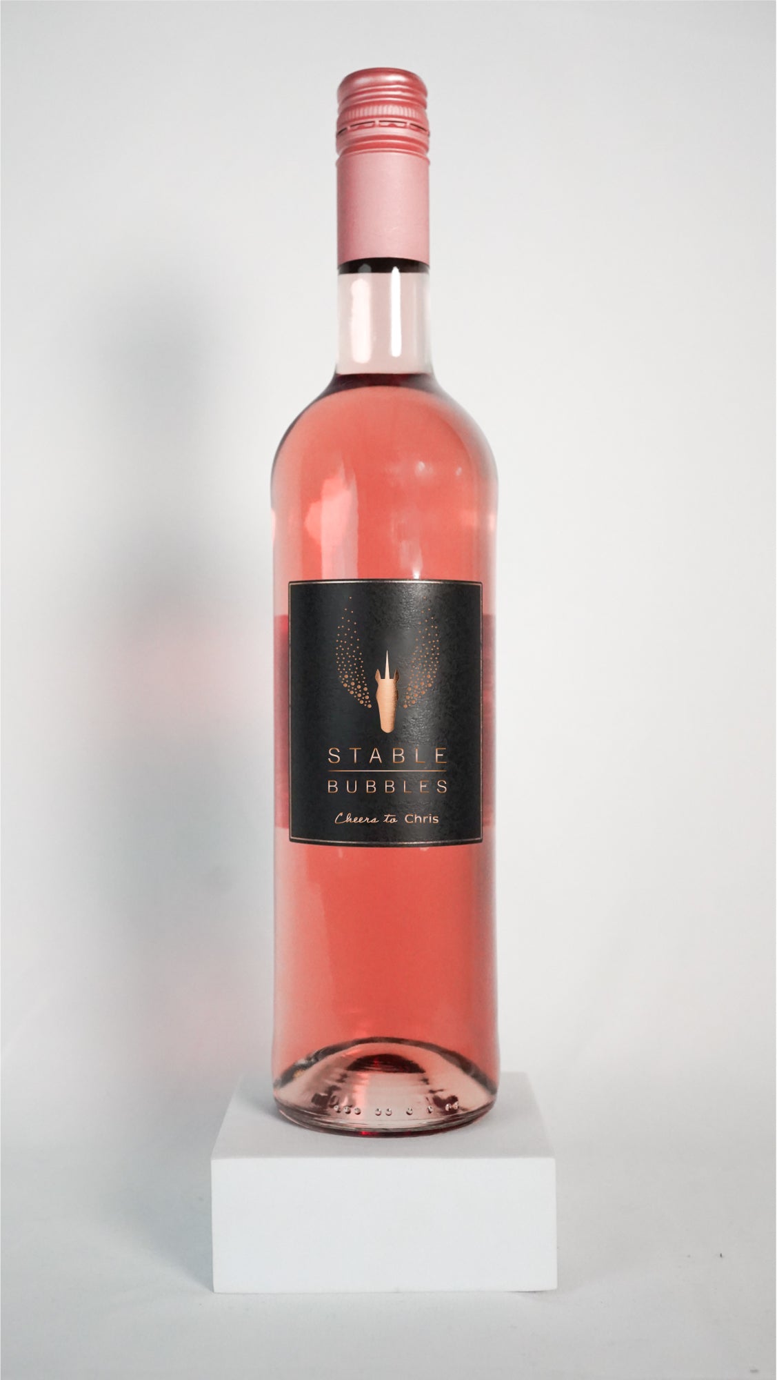 Flasche mit Personalisierung