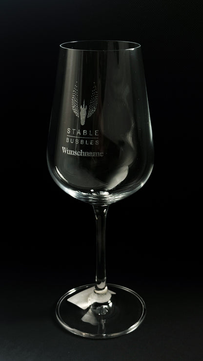 Weinglas mit Personalisierung